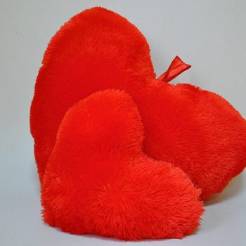 Подушка "Серце" (червоного кольору)