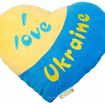 Подушка-серце (Я люблю Україну)